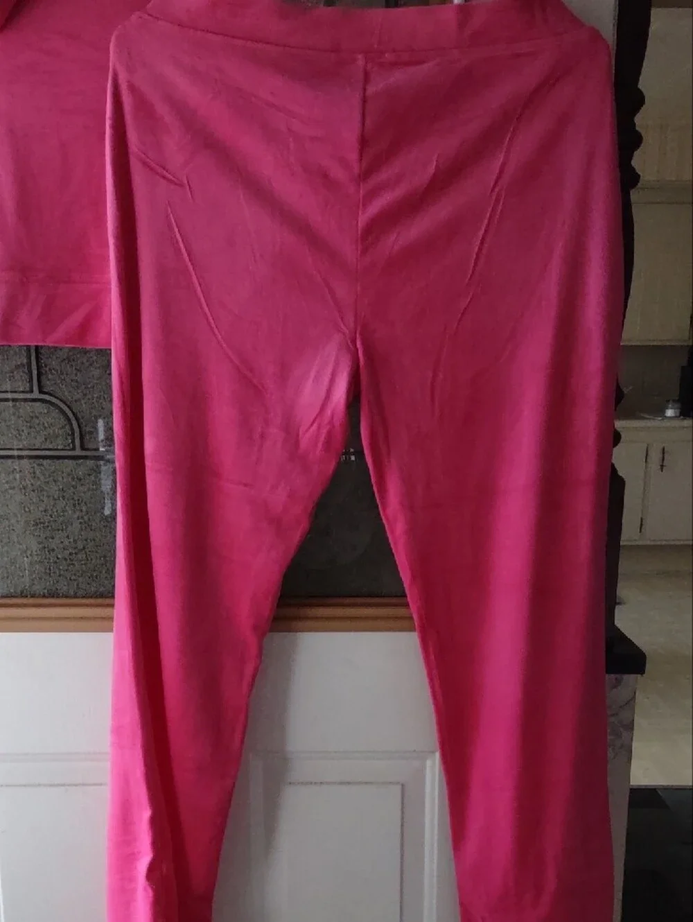 NWTS*  Juicy Couture *Hot Pink Velour Tracksuit Set XL Bling Rhinestones